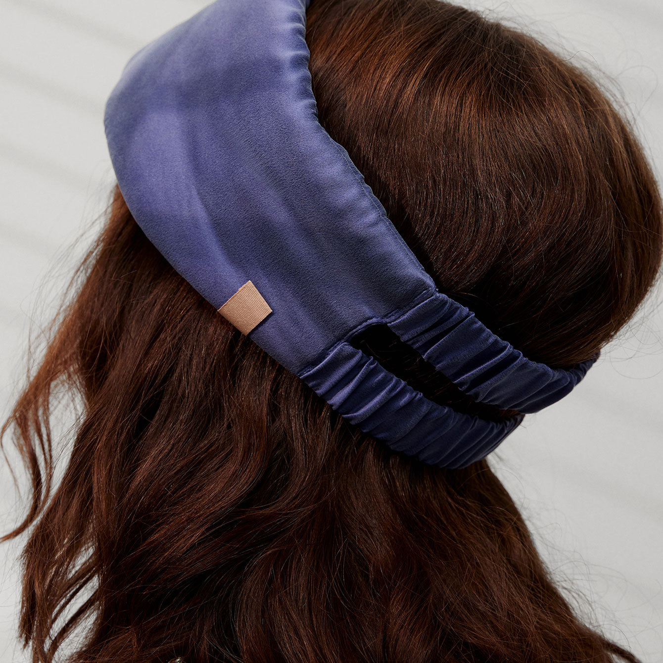 Lunya Pajamas Third Eye Weighted Silk Sleep Mask - #Auspice Purple
