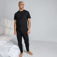 Men's Slumberknit Henley Tee - #Immersed Black