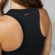 Soft Modal Rib Racerback Tank - #Immersed Black