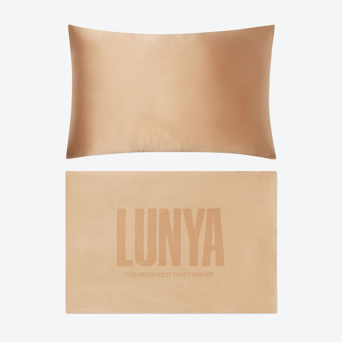 Lunya Washable Silk Travel Pillow- #Hidden Nest