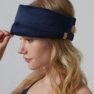 Weighted Silk Sleep Mask - #Deep Blue