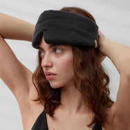 Washable Silk Sleep Mask With Box - #Immersed Black