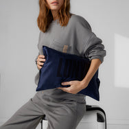 Washable Silk Travel Pillow - #Waning Night